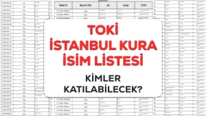 İstanbul TOKİ Kura Sonuçları Açıklandı! Emekli ve Genç Başvuru Kazananları Burada!